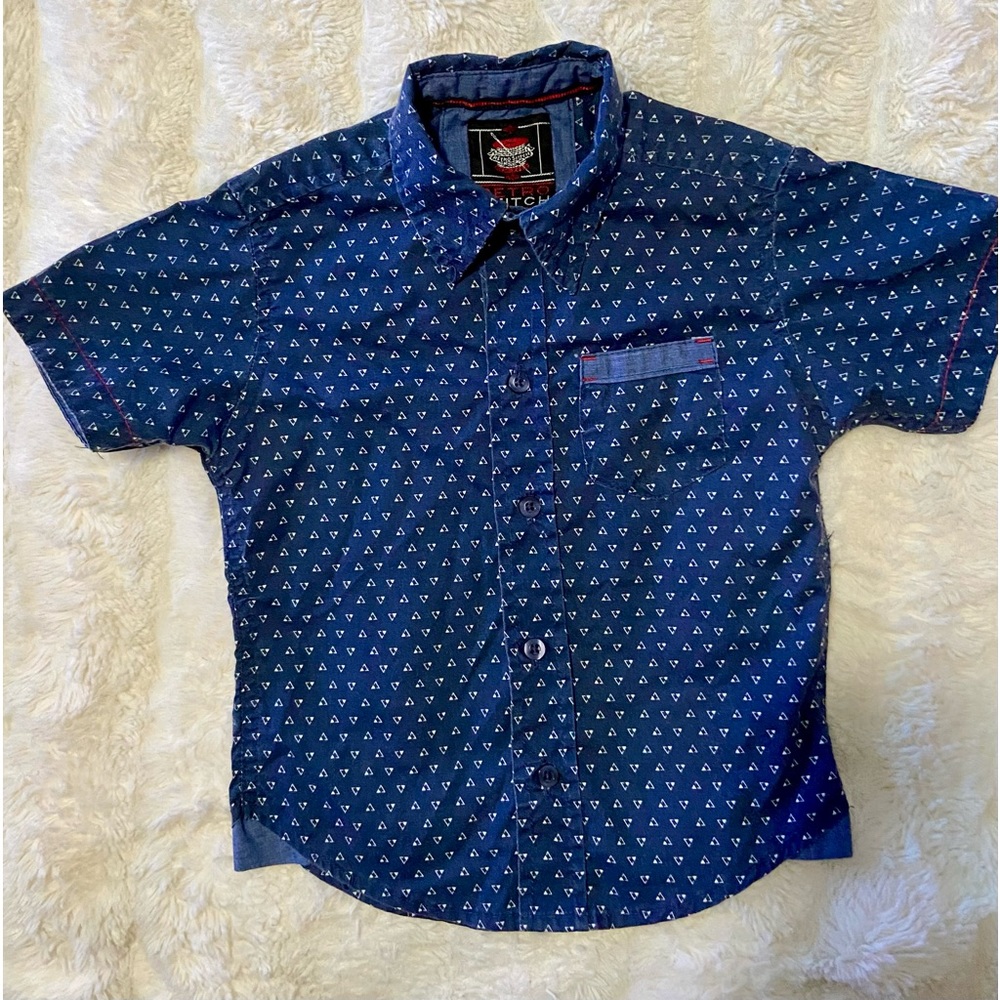 Toddler boy Denim button Shirt